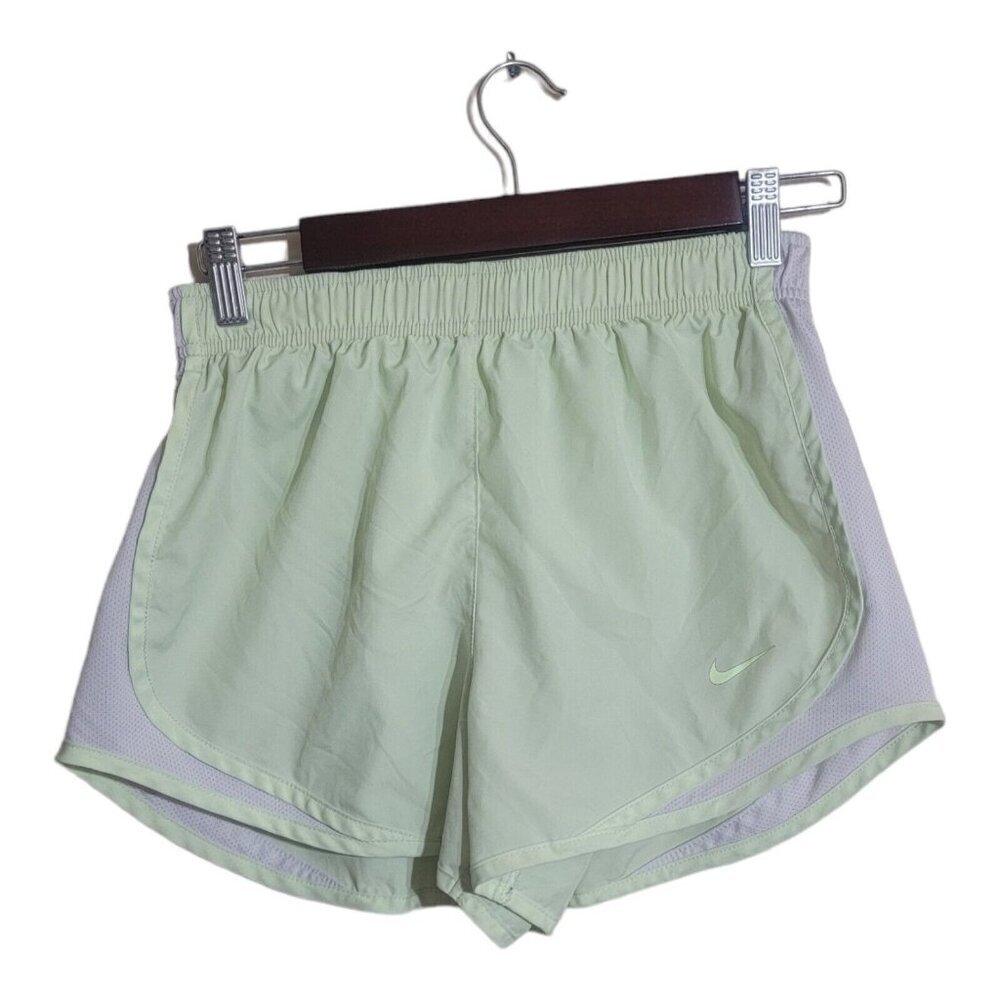 Nike Shorts Womens Size S Green Tempo Dri-Fit Beach Gym Running Training CU8890